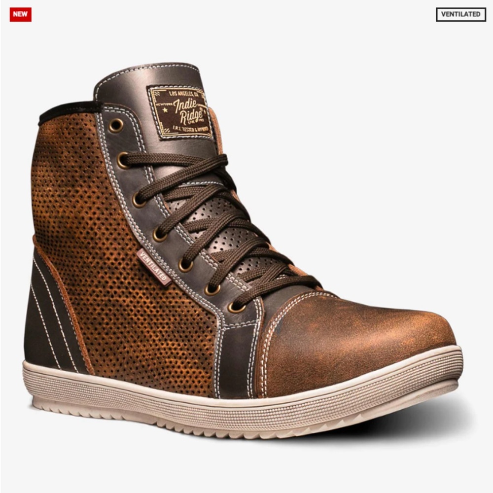 Leather Motorcycle Boots - The Armstrong